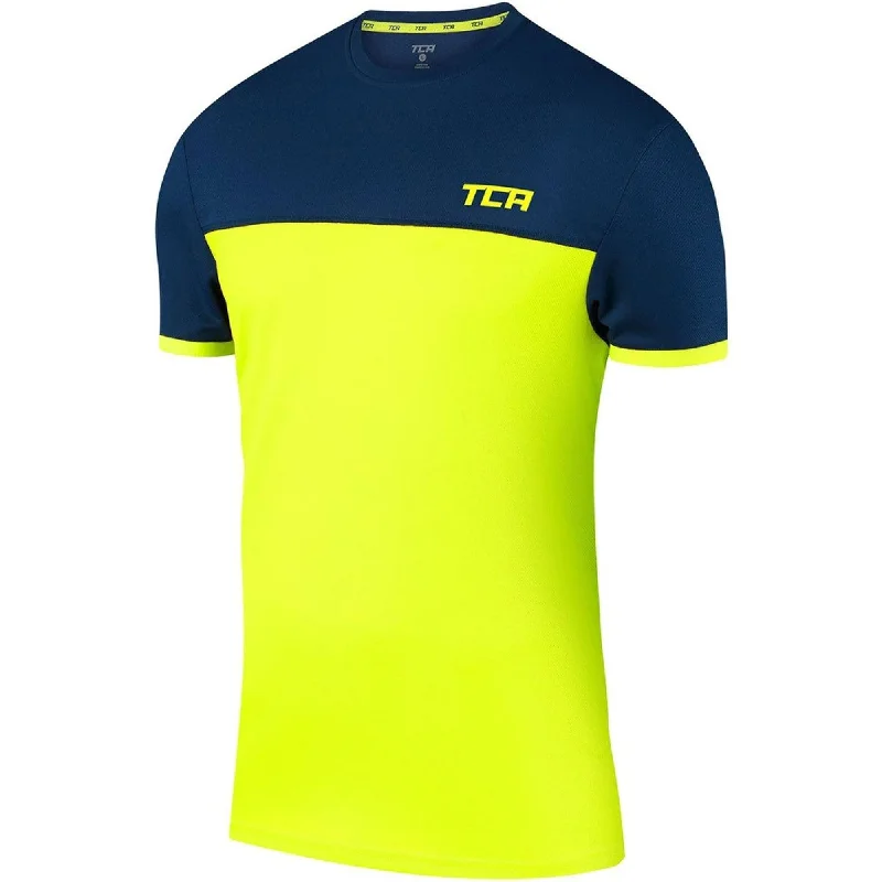 Act Now TCA Aeron Short Sleeve Junior Running Top - Green