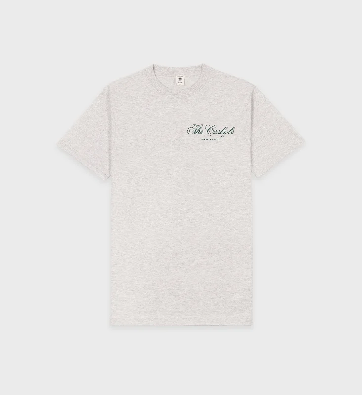 Low Price The Carlyle Souvenir T-Shirt - Heather Gray/Forest