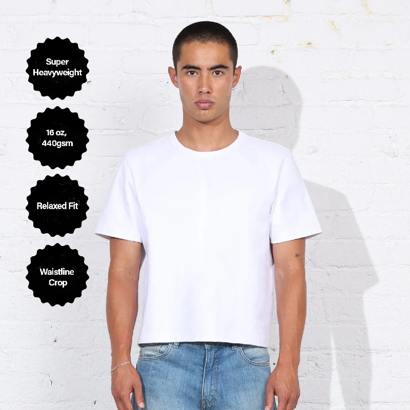 Limited Quantity The Larchmont Super-Crop Tee | Heavyweight