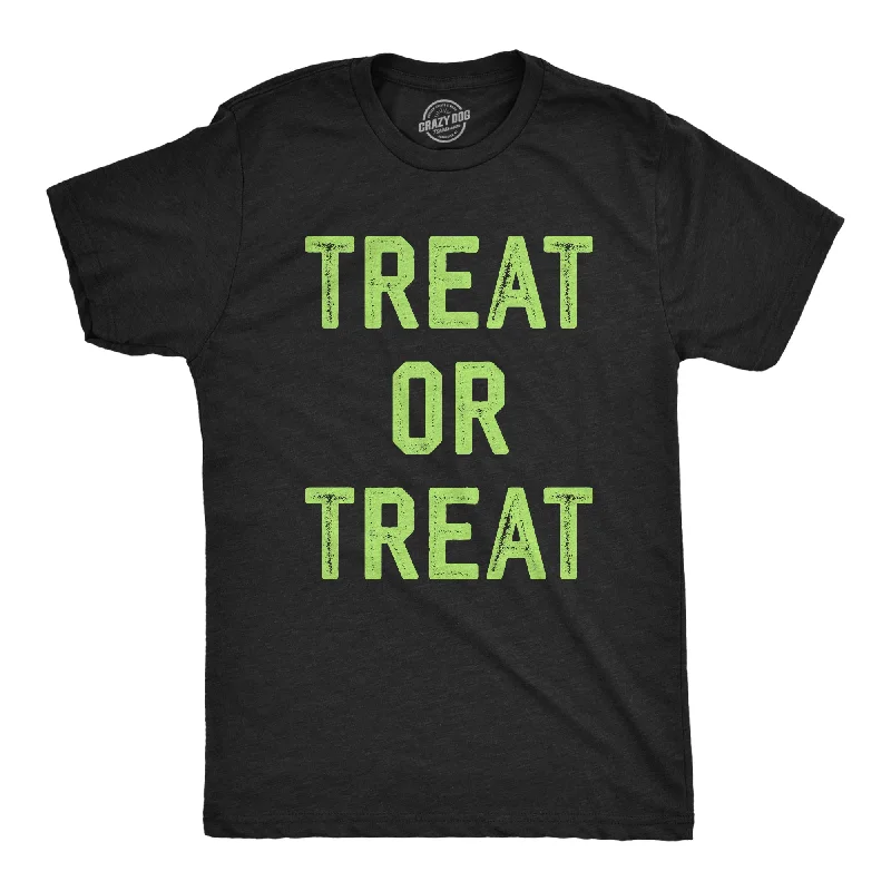 Weekend Extravaganza: Shop Now Treat Or Treat Men's T Shirt