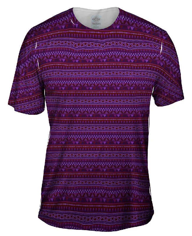 Tribal Purple Aztec Warrior