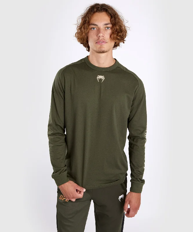 Great Deals UFC Adrenaline by Venum Fight Week Men’s Long-sleeve T-shirt - Khaki