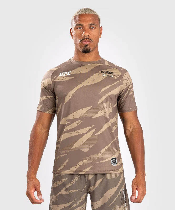 Weekend Offers That Excite UFC Adrenaline by Venum Men's Fight Week Dry-Tech T-shirt - Desert Camo