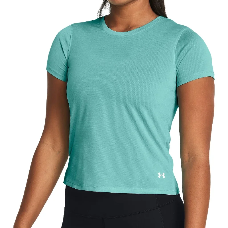 Weekend Specials Just for You Under Armour Launch Short Sleeve Womens Running Top - Green