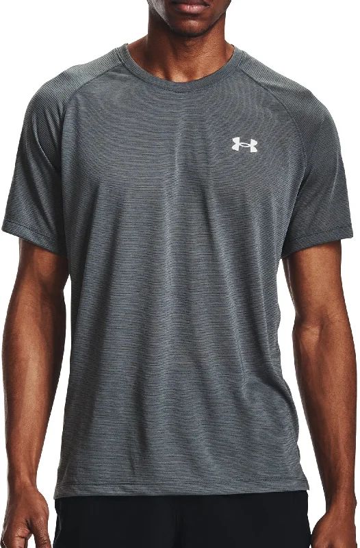 Weekend Specials to Celebrate Under Armour Streaker Short Sleeve Mens Running Top - Grey