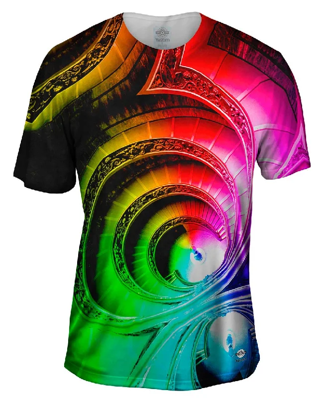 Mega Discount Vatican Museum Staircase Rainbow