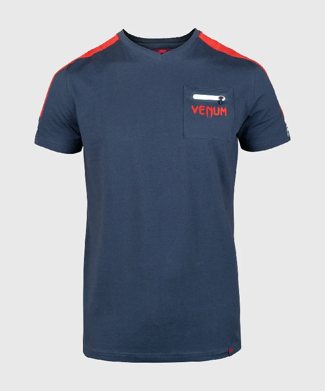 Steals and Deals Venum Cargo T-shirt - Dark blue/Raspberry-White