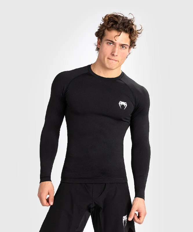 Must-Have Deals Venum Contender Men’s Long Sleeve Rashguard - Black/White