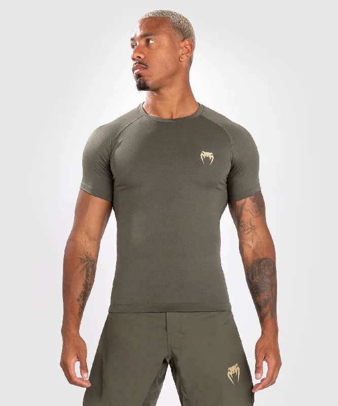 Major Savings Venum Contender Men’s Short Sleeve Rashguard - Khaki
