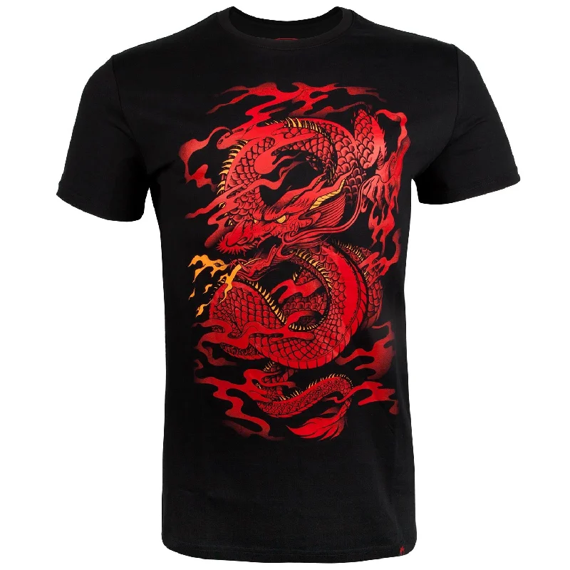 Hot Deal Venum Dragon's Flight T-shirt - Black/Red