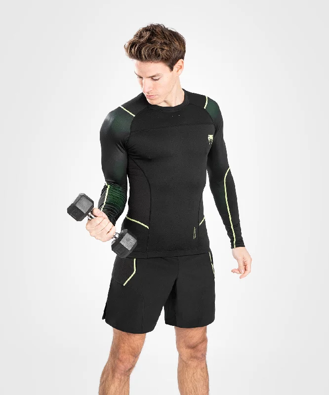 Steals and Deals Venum Fusion 2.0 Rashguard long sleeves - Black/Yellow