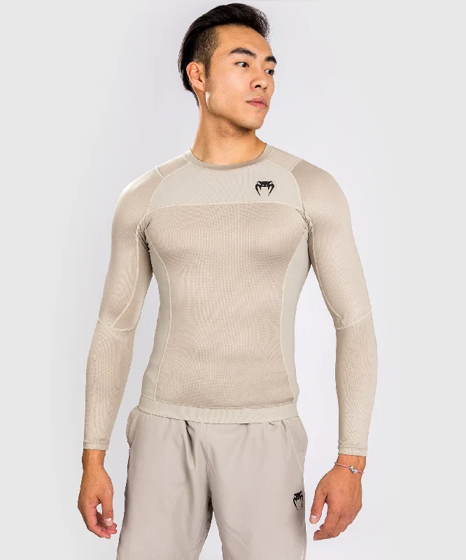 Flash Sale Venum G-Fit Air Rashguard Longsleeve - Sand