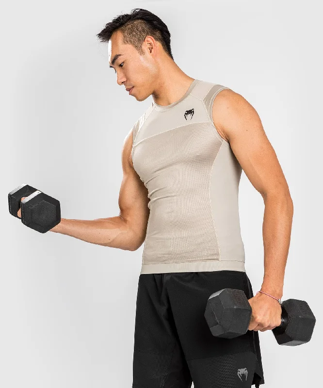 Deal Frenzy Venum G-Fit Air Rashguard Sleeveless - Sand