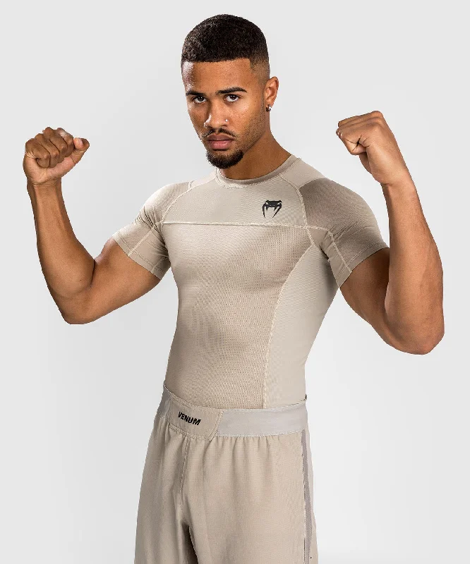 Exclusive Offers Venum G-Fit Air Rashguards Shortsleeve - Sand