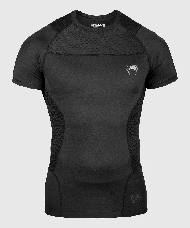 Doorbuster Deal Venum G-Fit Rashguard - Short Sleeves - Black