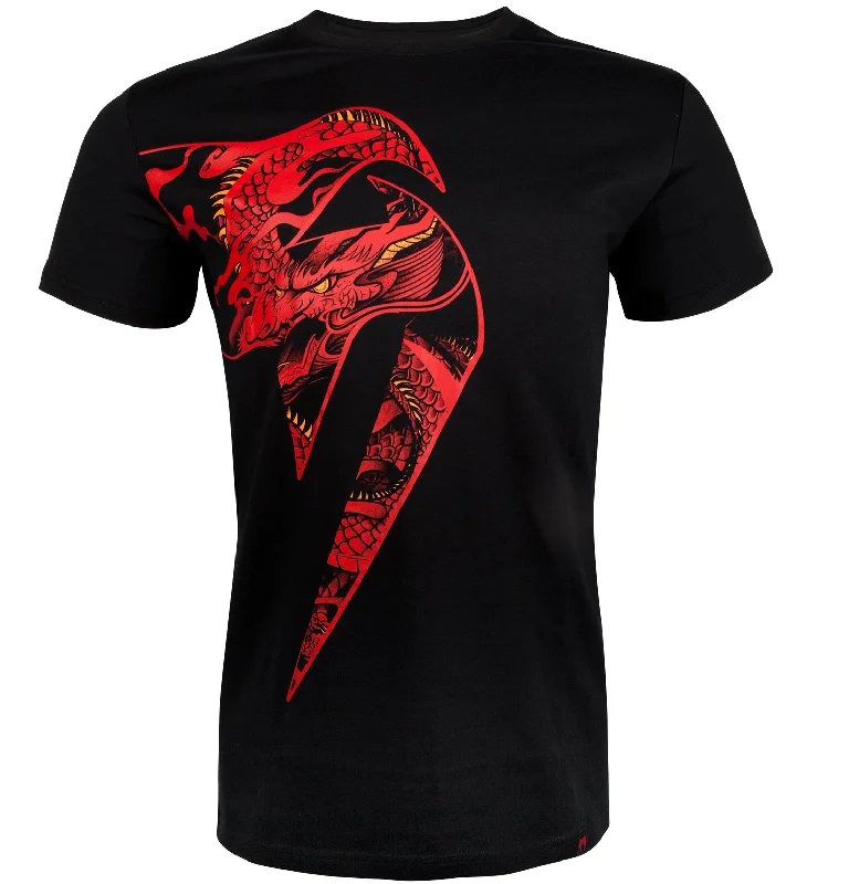 Time-Limited Offer Venum Giant x Dragon T-shirt - Black/Red