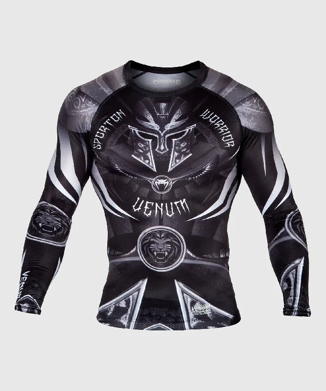 Price Reduction Venum Gladiator 3.0 Rashguard - Long Sleeves - Black/White