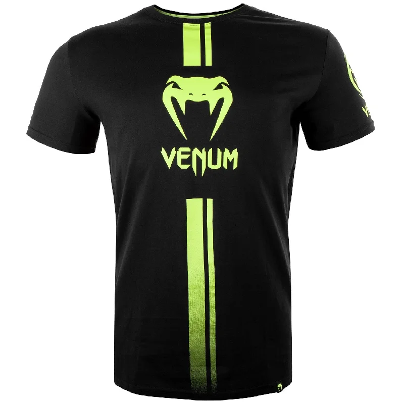 Huge Savings Venum Logos T-shirt - Black/Neo Yellow