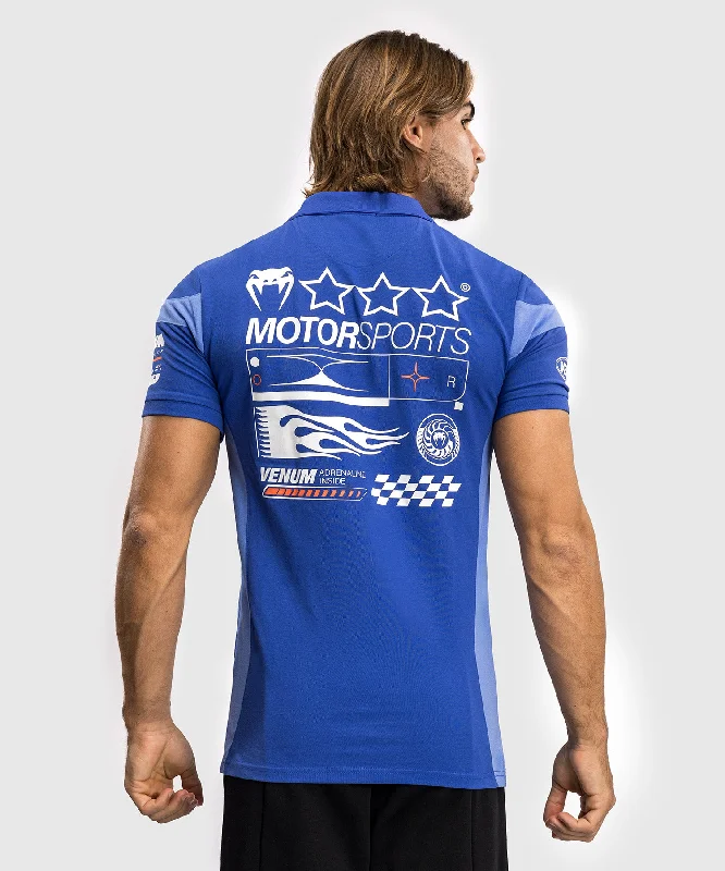 Act Fast Venum Motorsport Cotton Polo - Royal Blue