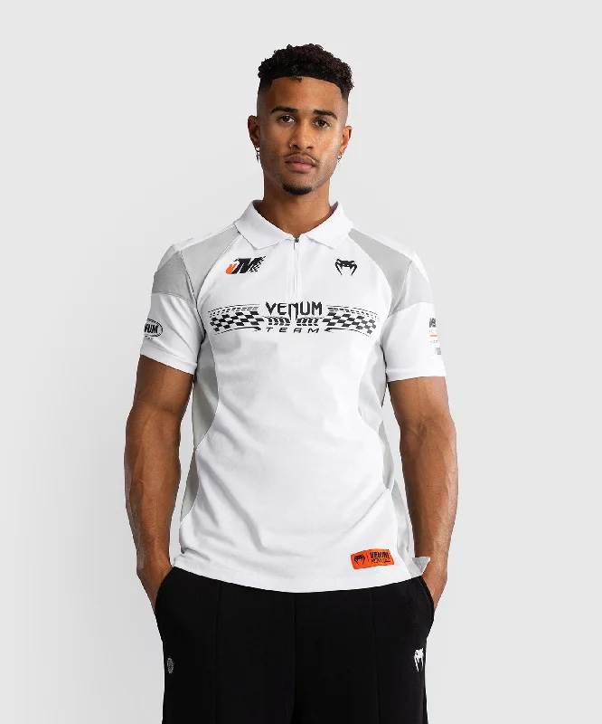 Weekend Deals That Please Venum Motorsport Cotton Polo - Snow White
