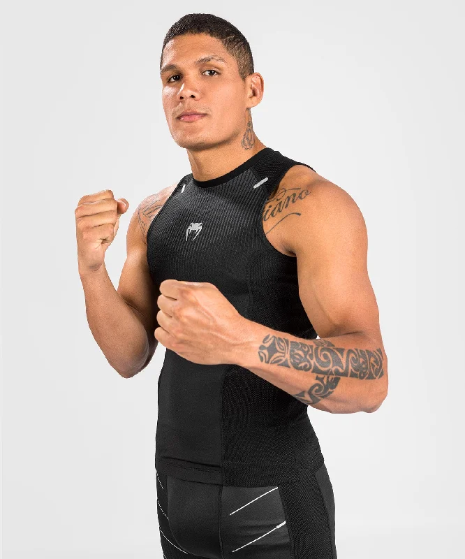 Special Promotion Venum Rashguard Sleevless Biomecha - Black/Grey