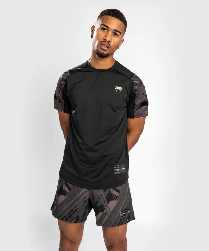 Deep Savings Venum Tecmo 2.0 Dry Tech T-Shirt - Black/Brown