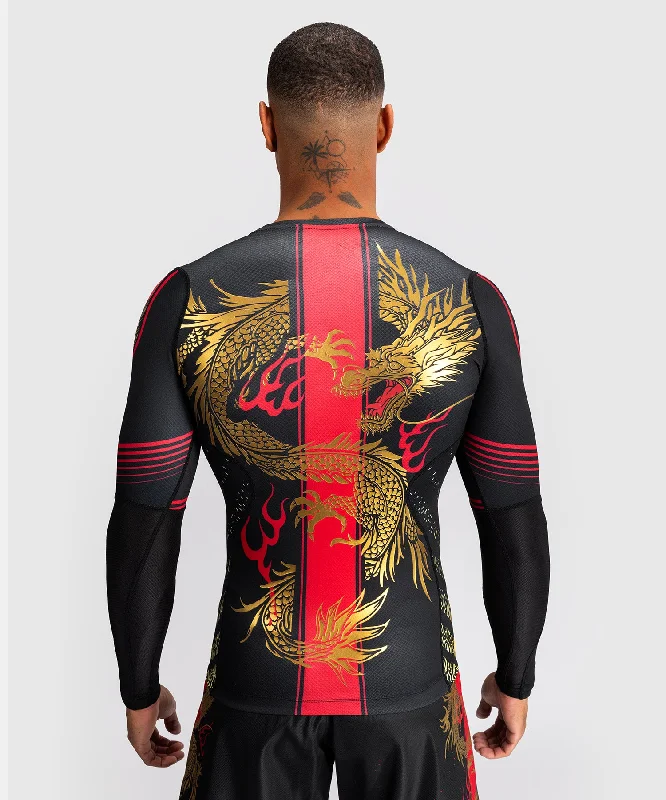 Seasonal Sale Venum x TEKKEN 8 - Marshall Law Rashguard - Black/Red/Gold