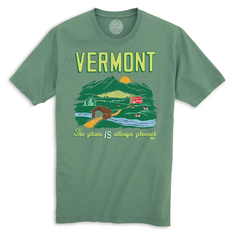 Vermont The Grass IS Always Greener Organic Cotton T-shirt