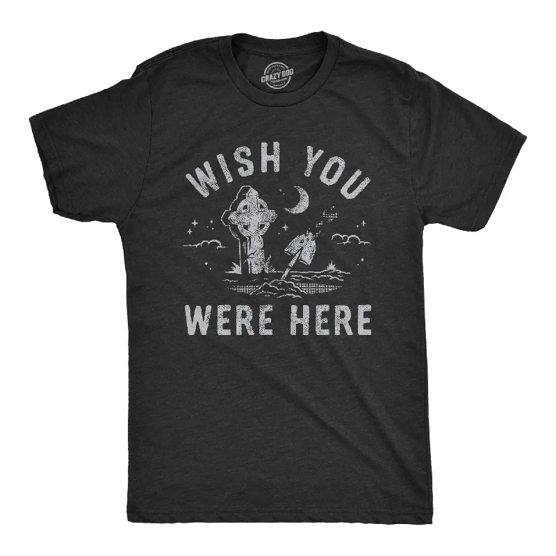 Deep Discounts Wish You Were Here Men's T Shirt